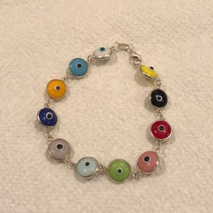 Evil eye bracelet